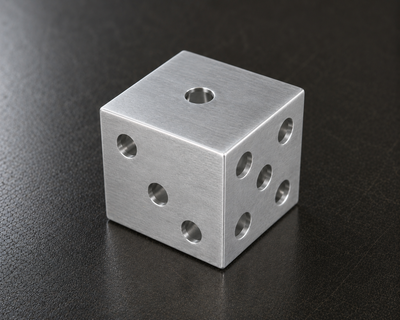 Aluminium Dice Welding Coupon