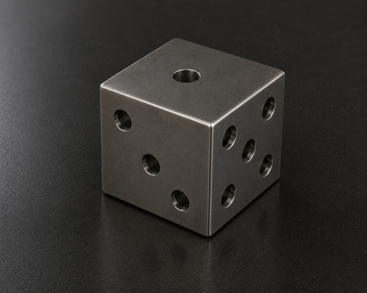 Mild Steel Dice Welding Coupon