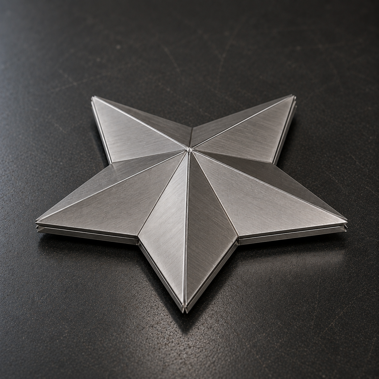 Stainless Steel Star Welding Coupon