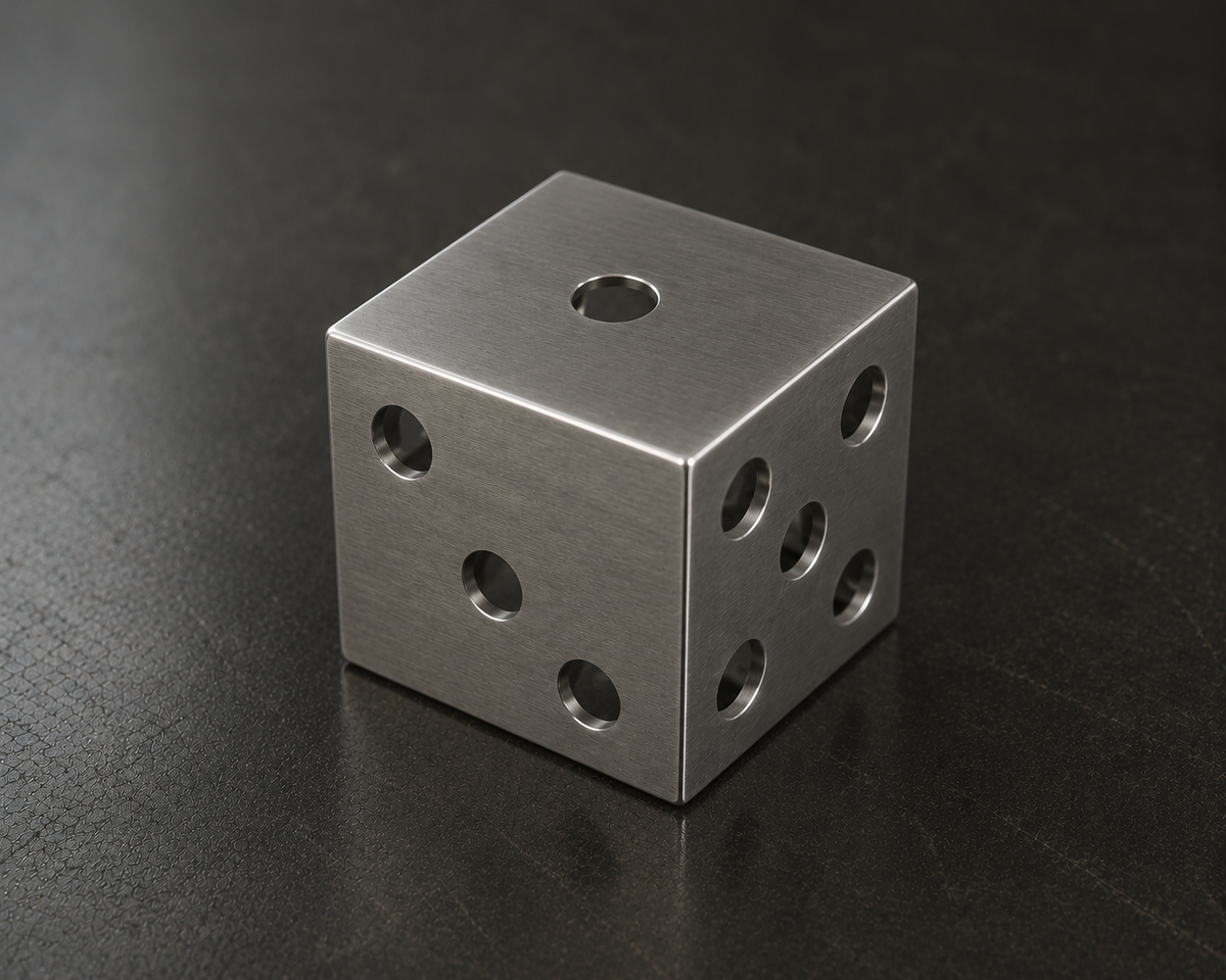Titanium Dice Welding Coupon